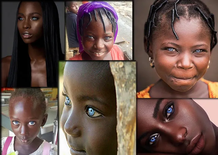 Embora raro, o resultado final pode ser absolutamente deslumbrante.

A combinação de pele escura ou naturalmente bronzeada com olhos coloridos é absolutamente linda. 

Quando negros ou morenos têm olhos azuis, geralmente são os tons de azul mais bonitos e se destacam em seus rostos. Os olhos da primeira mulher aparecem brilhantes e quase azuis neon., Conteúdo de Moda, Beleza, Beleza na Web e Beleza negra, em, Brasil
