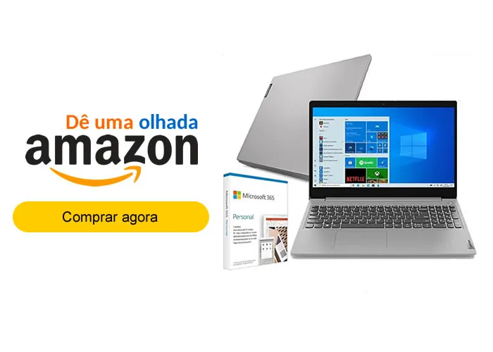 Para estudar e assistir a filmes e séries é excelente. Inicia super rápido, carrega rápido também e a bateria dura bastante. O teclado é confortável, o mouse mesmo para utilização do lado direito funciona muito bem principalmente quando comparados com outros notebooks de hoje em dia.

Pra quem busca um notebook com um bom custo-benefício pra estudar e trabalhar esse é excelente.

Lenovo IdeaPad 3i possui design leve e compacto. Inclui assinatura de 12 meses do Microsoft 365 Personal.Com tela antirreflexo de 15.6" para mais conforto visual. Notebook ideal para todos os momentos. 

Conta com WiFi AC ultrarrápido e teclado numérico para trabalhar com mais agilidade nas suas planilhas.

O armanezamento SSD PCIe é 10x mais rápido* que um HDD 2.5” SATA, você terá mais segurança ao armazenar seus dados. Nitidez e alta qualidade de som com certificação Dolby Audio. Sua privacidade pessoal é muito importante. 

É por isso que o IdeaPad 3i está equipado com porta de privacidade da webcam. Quando não estiver em uma chamada de vídeo ou gravando algo, basta deslizá-la. Faça vídeo-conferências em alta-definição com a câmera HD-720p. *Com base na velocidade de leitura dos dados obtidos através de spec de dados de leitura mb/s.

Detalhes técnicos
Marca 	‎Lenovo
Fabricante 	‎Lenovo
Série 	‎IdeaPad 3i
Certificação 	‎Não aplicável
Cor 	‎Prata
Formato 	‎Compacto
Altura do produto 	‎2 centímetros
Largura do produto 	‎36 centímetros
Tamanho de tela vertical 	‎15.6 Polegadas
Resolução 	‎1366 x 768 Pixels
Marca do processador 	‎Intel
Tipo de processador 	‎Celeron N4020
Velocidade do processador 	‎1
Número de processadores 	‎1
Tamanho da memória externa 	‎4 MB
Tamanho da memória 	‎4 GB
Tecnologia da memória 	‎DDR4
Máximo de memória compatível 	‎20 GB
Tamanho do HD 	‎128 GB
Tecnologia do HD 	‎SSD
Interface do HD 	‎ATA-4
Marca do chipset de vídeo 	‎Intel
Descrição da placa de vídeo 	‎Integrado
Tipo de memória de vídeo 	‎Shared
Interface da placa de vídeo 	‎Integrado
Tipo de conexão 	‎Wi-fi
Tecnologia de conexão 	‎Wi-Fi
Etiqueta Nacional de Eficiência Energética (ENCE) 	‎A+, B, 85%
Dispositivo de armazenamento óptico 	‎Não tem
Fonte de alimentação 	‎AC/DC
Sistema operacional 	‎Windows 11 Home
Número de unidades 	‎1
Peso do produto 	‎2 kg
Dimensões do produto 	‎25 x 36 x 2 cm; 2 Quilogramas
Número do modelo 	‎IdeaPad 3i
Funciona a bateria ou pilha? 	‎Não
EAN 	‎0196379704905 , Baixar Antivrus, Promoção Lenovo e Processador I7, em, Brasil