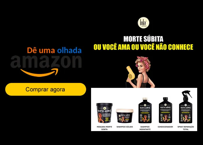 Minha fórmula super saturada de ingredientes ativos restaura a barreira de hidratação natural dos cabelos para dar suavidade, força e desembaraçar sublime. Para um resultado mais eficaz, use com o Shampoo Morte Súbita.






Com Blend Hidratante: Reposição da umidade, hidratação, fortalecimento, maciez, suavidade, brilho e resistência.




Aminoácidos: Proteção da cor e reparo dos danos da superfície da fibra capilar.






Proteínas vegetais: Protegem os fios do calor e flyaways.






Se o que você quer é a melhor oportunidade para comprar um Máscara Super Hidratante Morte Súbita da Lola Cosmetics, essa é a hora certa. Nada melhor que encontrar os melhores produtos de beleza com desconto, ainda mais aqueles que usamos no dia a dia e que têm excelente qualidade, como é o caso dessa máscara para cabelo.





 A máscara de nutrição da Lola Cosmetics é um creme de hidratação de tratamento semanal para cabelos ressecados e/ou danificados. Restaura os fios e proporciona suavidade, força e desembaraçar sublime. O creme Morte Súbita é perfeito para dia a dia e para o pós-processo de coloração. Possui um aroma delicioso e vem em embalagens de 450 gramas., Cabelo Saudável E Bonito, Expresse sua Beleza e Tratamentos para Cabelo, em, Brasil