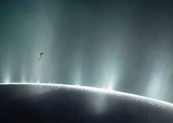 A lua Encélado(Encélado ou Enceladus é o sexto maior satélite natural de Saturno. Foi descoberto em 1789 por William Herschel. Encélado possui um oceano global de água líquida sob sua superfície gelada. Criovulcões no polo sul ejetam grandes jatos de vapor de água e outros voláteis como algumas partículas sólidas para o espaço),  do planeta Saturno, ejetou a maior pluma de vapor d'água descoberta até hoje, segundo observação feita pelo telescópio James Webb.


, Pacote de turismo, Cotação de passagens baratas e Hotéis em promoção, em, Brasil