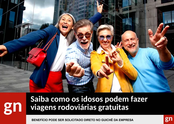 Viajar após os 60 anos tem se tornado realidade para boa parte dos idosos no país.

Juntos, eles respondem por cerca de 15% dos turistas domésticos e 10% dos internacionais e possuem alguns direitos que os beneficiam na hora de desfrutar o que há de melhor em nosso país.

Entre os direitos previstos no Estatuto do Idoso está a gratuidade e o desconto no valor das passagens rodoviárias.

O primeiro é limitado a duas vagas em todos os horários de cada veículo do serviço convencional de transporte interestadual de passageiros. Já o segundo está assegurado para os demais assentos, não havendo quantidade definida.

Estes benefícios podem ser solicitados no guichê próprio da empresa localizado nos terminais rodoviários e nas agências de venda de passagens, com documento pessoal original com foto e comprovante de renda igual ou inferior a dois salários-mínimos., Passagem aérea barata, Passagem avião Off e Viagem de graça, em, Brasil